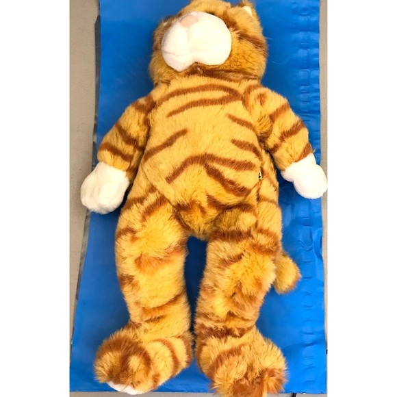 Build A Bear Orange Striped Tabby Cat Plush Stuffed Toy 16 inches, Sound Works! - Picture 2 of 10